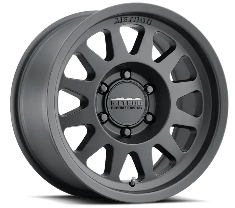 17X8.5 Method Mr704 Matte Black Wheel 1