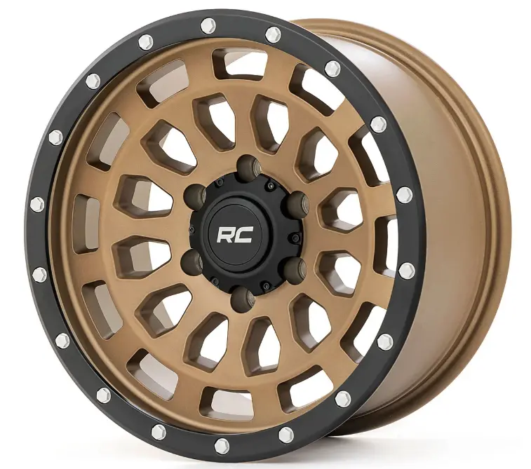 17X8.5 Rough Country 87 Series Wheel Bronze/Black 1