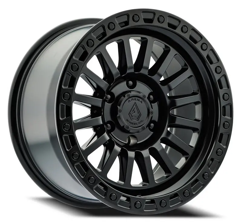 17X9.0 Arena Trophy Satin Black 1