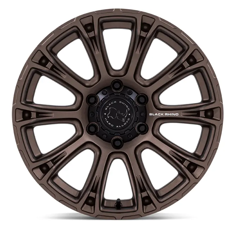 17X9.0 Black Rhino Diamondback Burnt Bronze 3