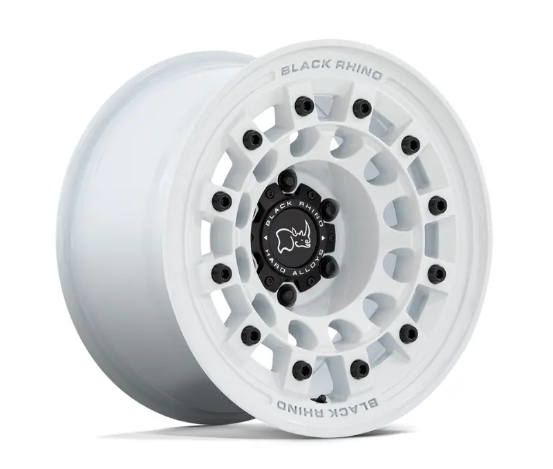 17X9.0 Black Rhino Fuji Gloss White 1