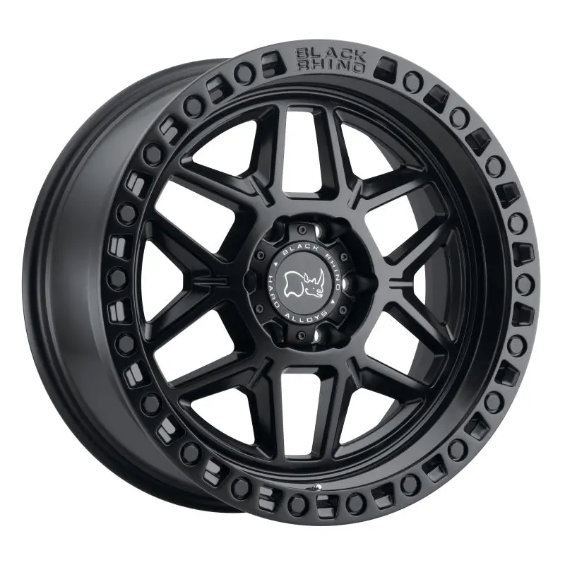 17X9.0 Black Rhino Kelso Matte Black 1
