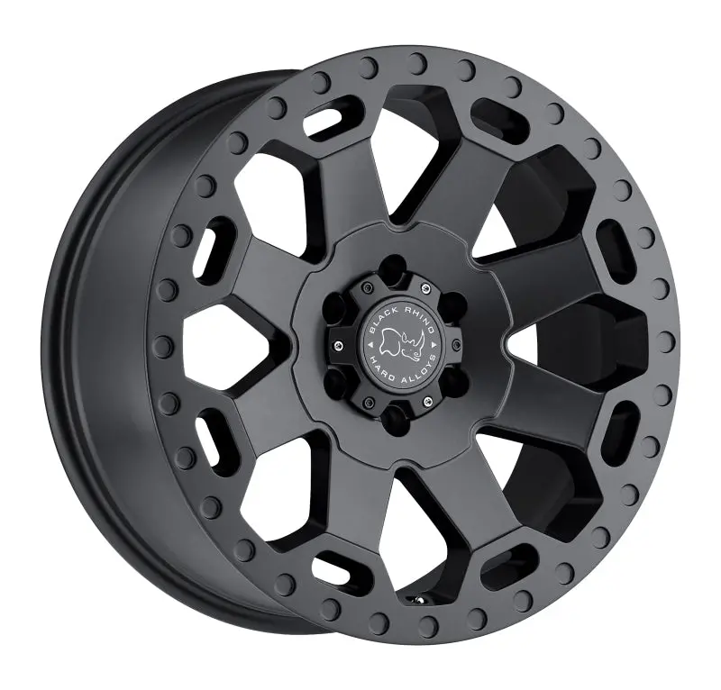 17X9.0 Black Rhino Warlord Matte Gunmetal 1