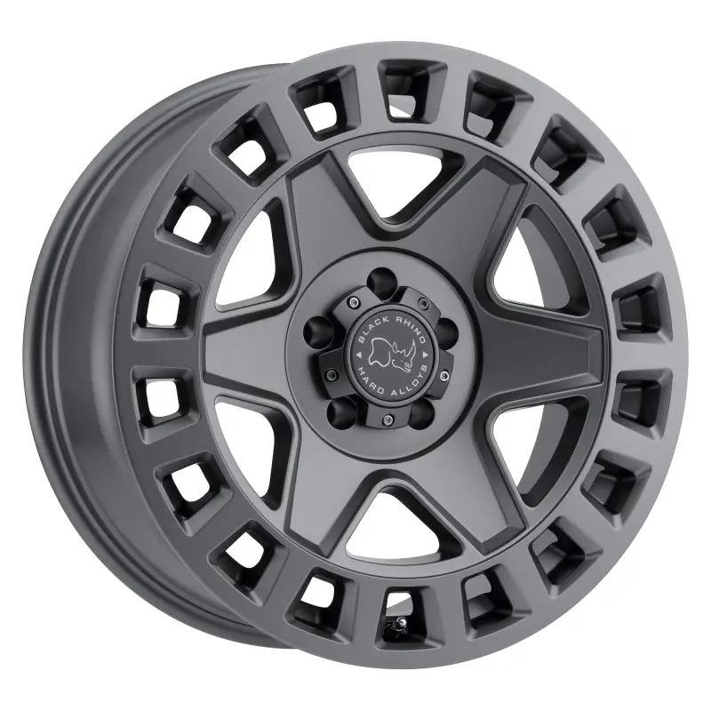 17X9.0 Black Rhino York Matte Gunmetal 1