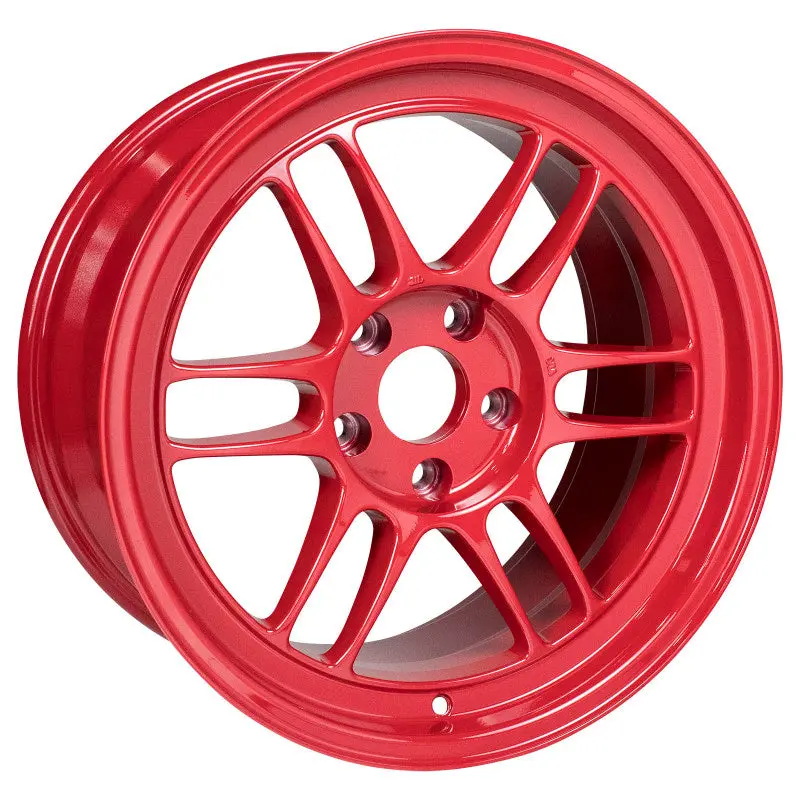 17X9.0 Enkei Rpf1 5X114.3 22Mm Offset 73Mm Bore Competition Red Wheel 1