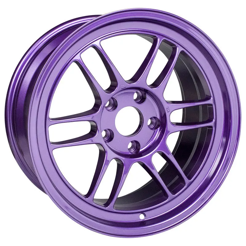 17X9.0 Enkei Rpf1 5X114.3 22Mm Offset 73Mm Bore Purple Wheel 1
