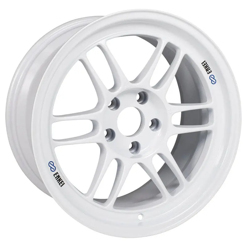17X9.0 Enkei Rpf1 5X114.3 22Mm Offset 73Mm Bore Vanquish White Wheel 1