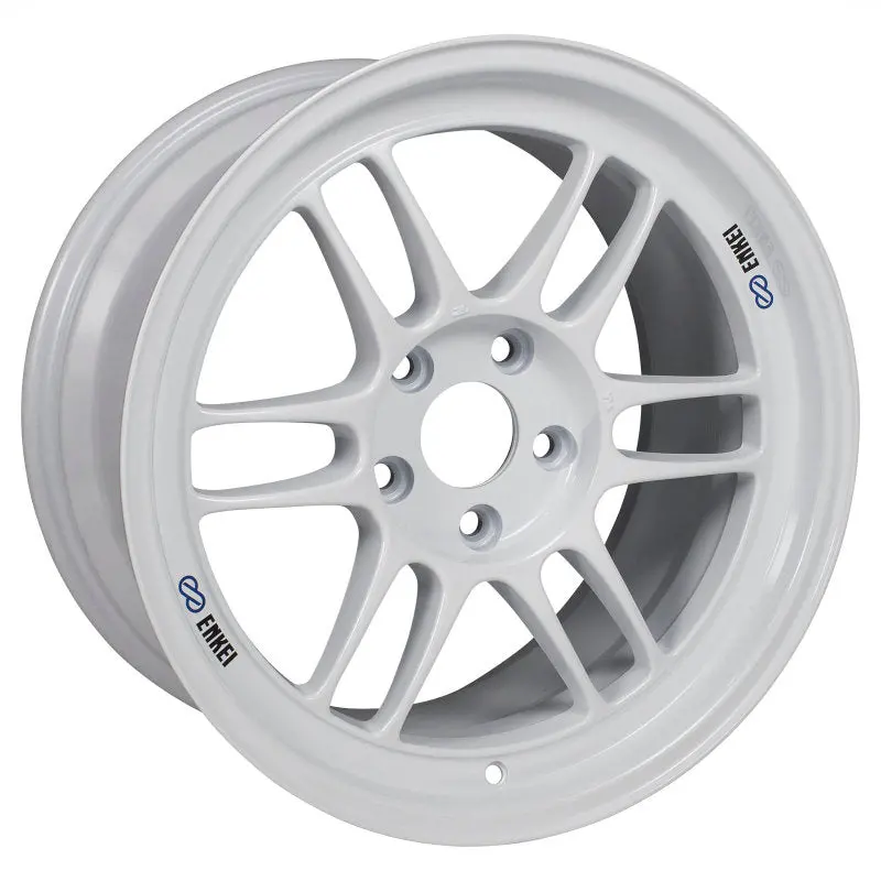 17X9.0 Enkei Rpf1 5X114.3 35Mm Offset 73Mm Bore Vanquish White Wheel 1