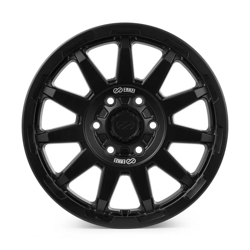 17X9.0 Enkei Trail-Cross Matte Black 2