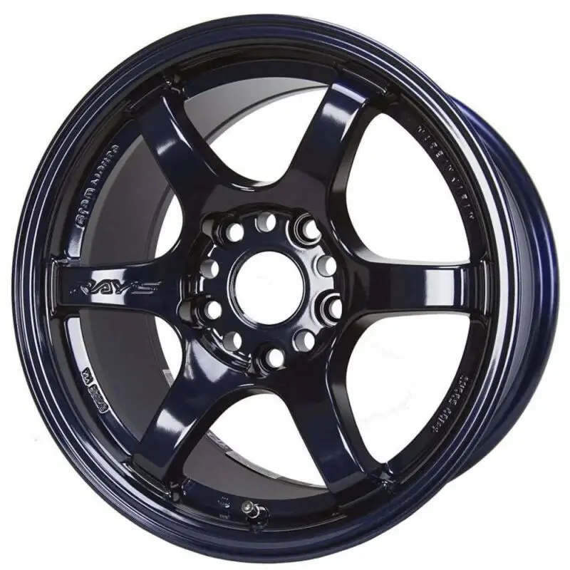 17X9.0 Gram Lights 57Dr Dark Blue Chrome 5X100 Bolt Pattern / +38Mm Offset 1