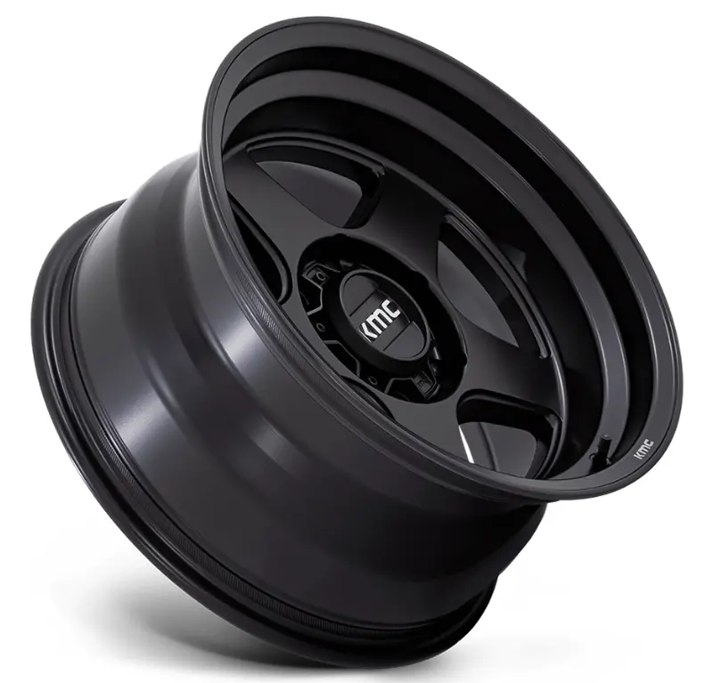 17X9.0 Kmc Lobo Km728 Matte Black 2