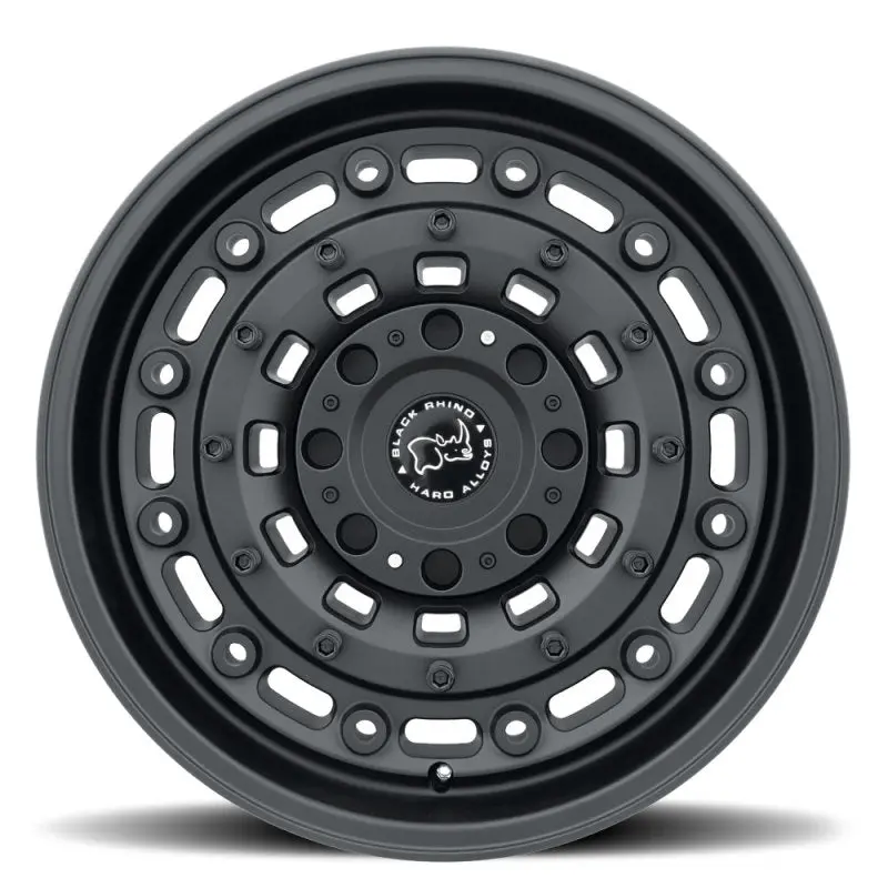 17X9.5 Black Rhino Arsenal Textured Matte Black Wheel 3