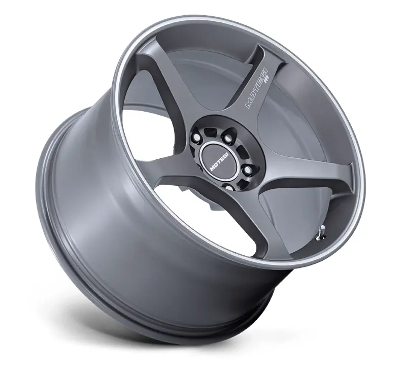 17X9.5 Motegi Battle V Mr159 Gunzilla W/ Machined Lip Stripe 2
