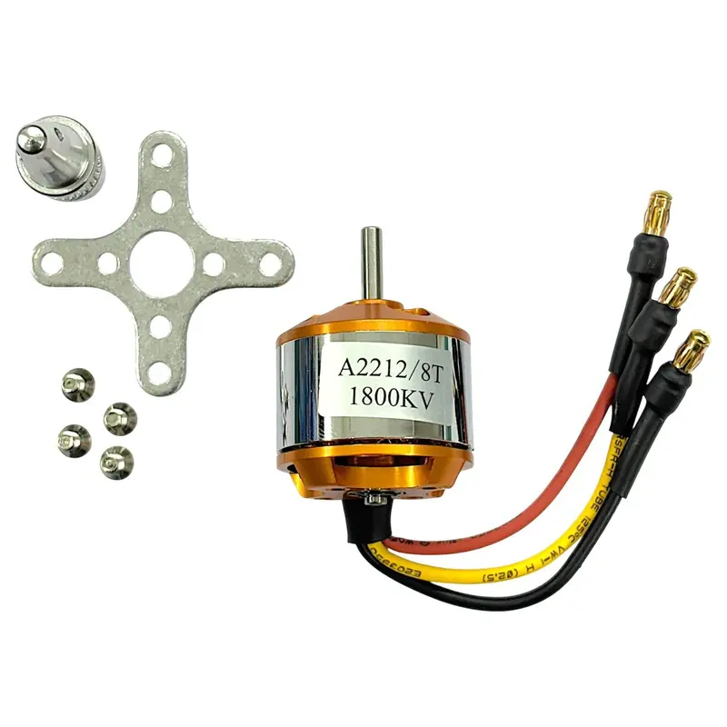 1800Kv A2212/8T Bldc Brushless Dc Motor For Drone | High Speed Outrunner Motor For Quadcopter & Rc Aircraft 1