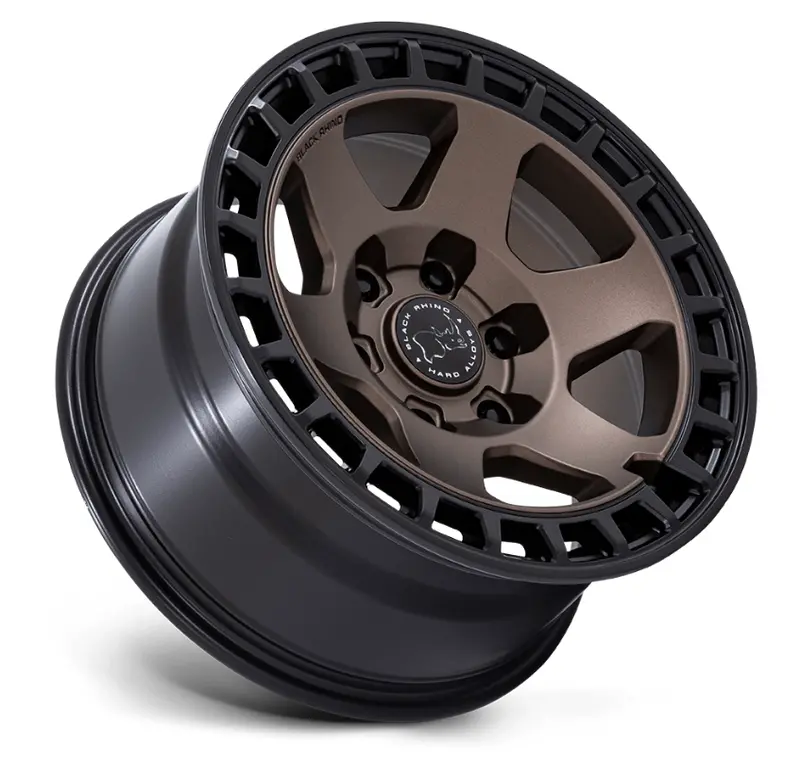 18X8.0 Black Rhino Bahari Br022 Burnt Bronze W/ Matte Black Lip 2