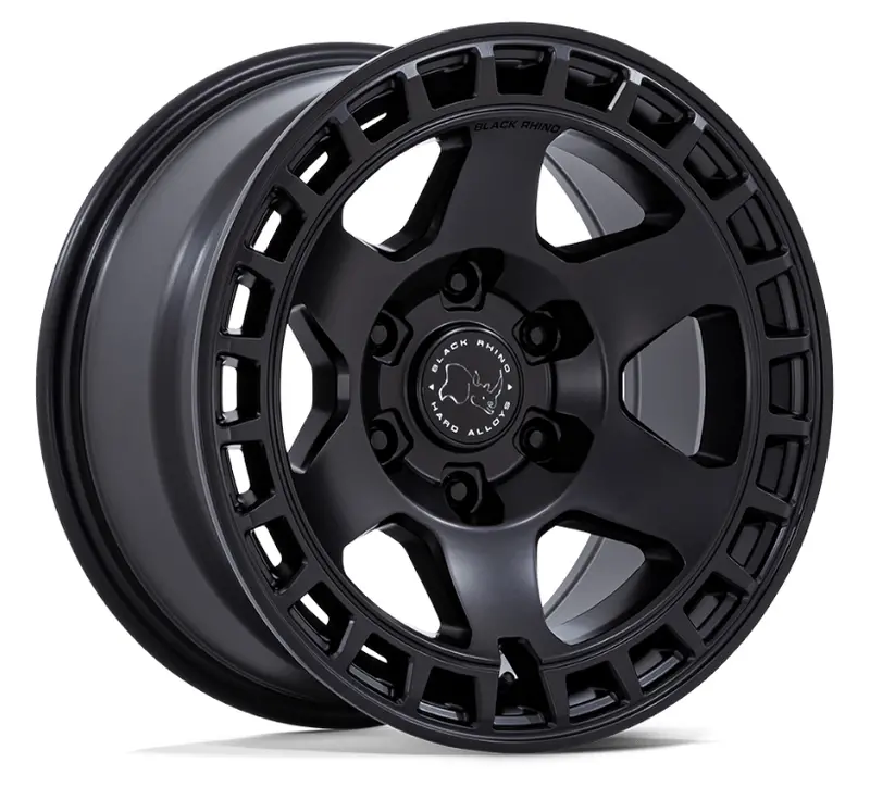 18X8.0 Black Rhino Bahari Br022 Matte Black 1