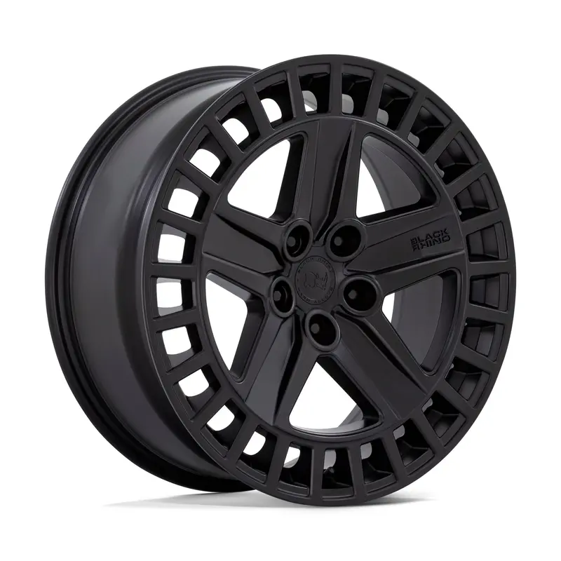 18X8.5 Black Rhino Alston Matte Black 1