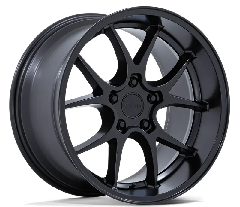 18X8.5 Rotiform Ltn-J Matte Black 1