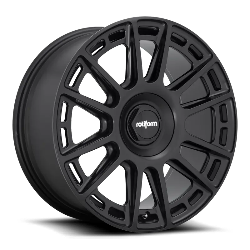18X8.5 Rotiform R159 Ozr Matte Black 1