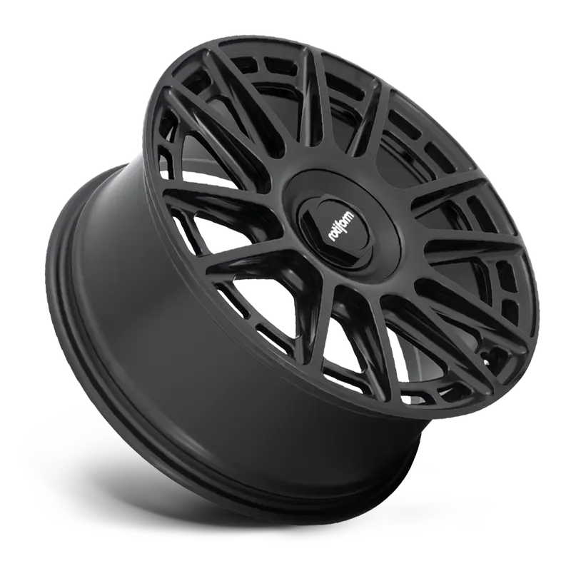 18X8.5 Rotiform R159 Ozr Matte Black 2