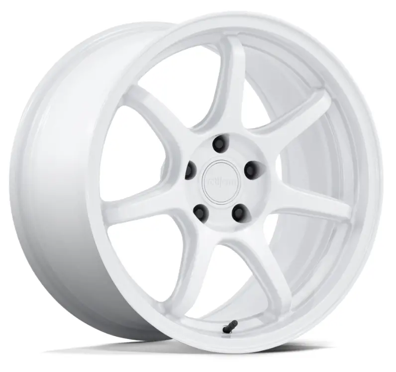 18X8.5 Rotiform Rc208 Bpu Gloss White 1