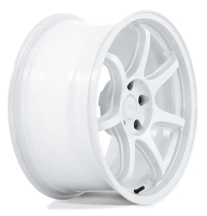 18X8.5 Rotiform Rc208 Bpu Gloss White 3
