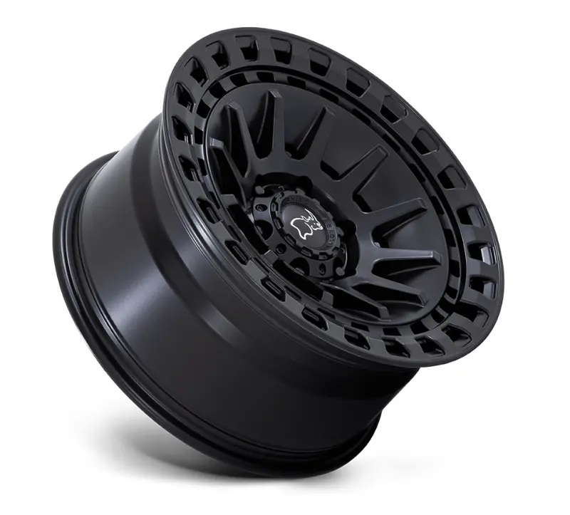 18X9.0 Black Rhino Barrage Matte Black 2