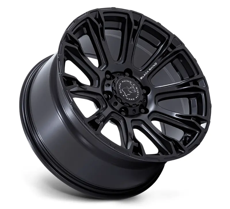 18X9.0 Black Rhino Diamondback Matte Black 2