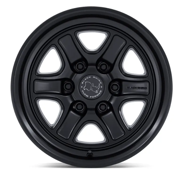 18X9.0 Black Rhino Echo Matte Black 3
