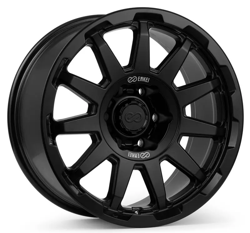 18X9.0 Enkei Trail-Cross Matte Black 1