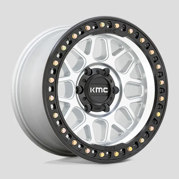 18X9.0 Kmc Grs Km549 Machined W/Satin Black Lip 1