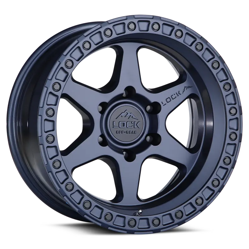 18X9.0 Lock Off-Road Olympus Matte Blue 1