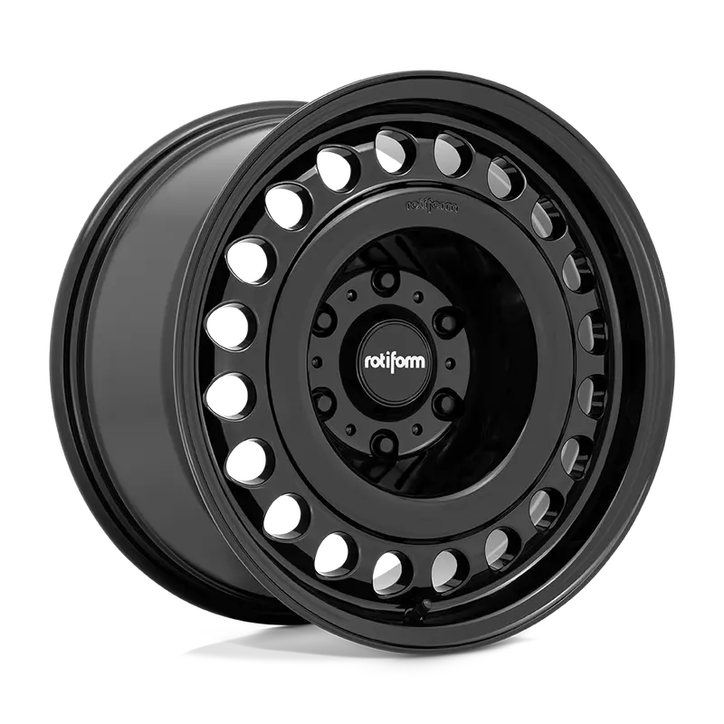 18X9.0 Rotiform R191 Stl Gloss Black 1