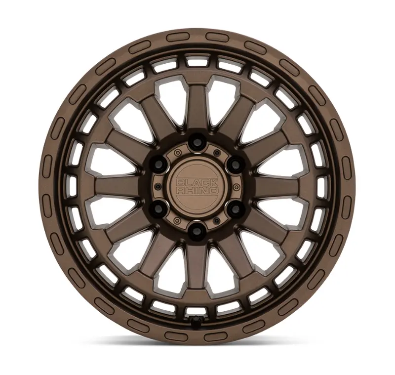 18X9.5 Black Rhino Raid Matte Bronze 3