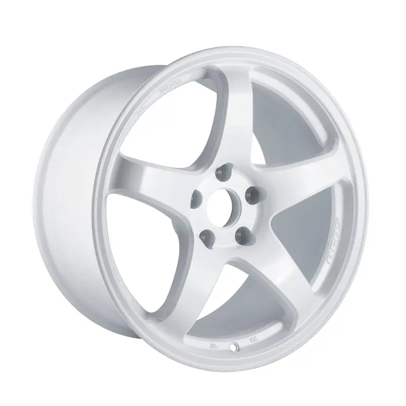 18X9.5 Enkei Pf05 5X114.3 38Mm Offset 75Mm Bore White Pearl Wheel 1