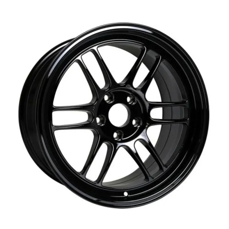 18X9.5 Enkei Rpf1, 5X114.3 15Mm Offset 73Mm Bore Gloss Black Wheel 1