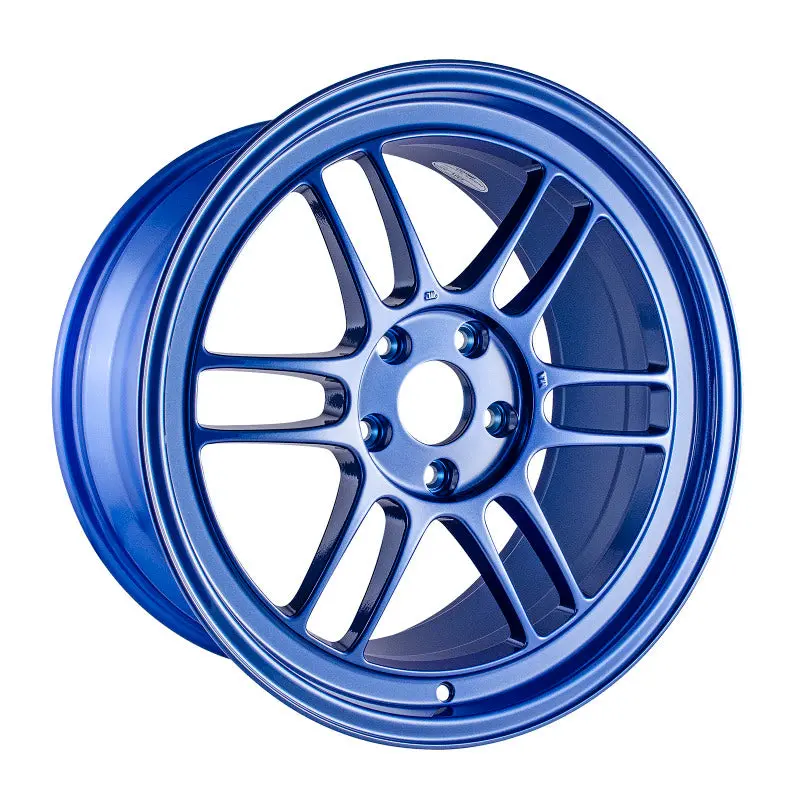18X9.5 Enkei Rpf1 5X114.3 38Mm Offset 73Mm Victory Bore Blue Wheel 1