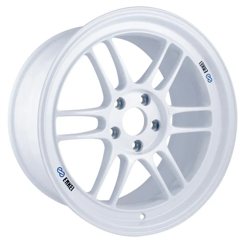 18X9.5 Enkei Rpf1 Vanquish White / 5X114.3 / 38Mm Offset / 73Mm Center Bore 1