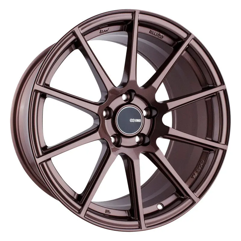 18X9.5 Enkei Ts10 35Mm Offset 5X114.3 Bolt Pattern 72.6Mm Bore Dia Copper Wheel 1