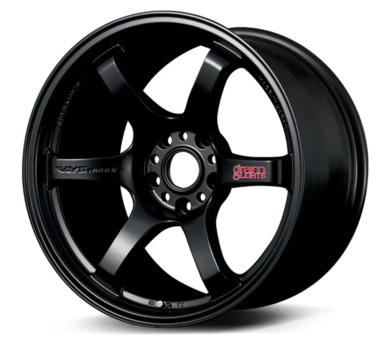 18X9.5 Gram Lights 57Dr +12 / 5.114.3 Semi Gloss Black 1
