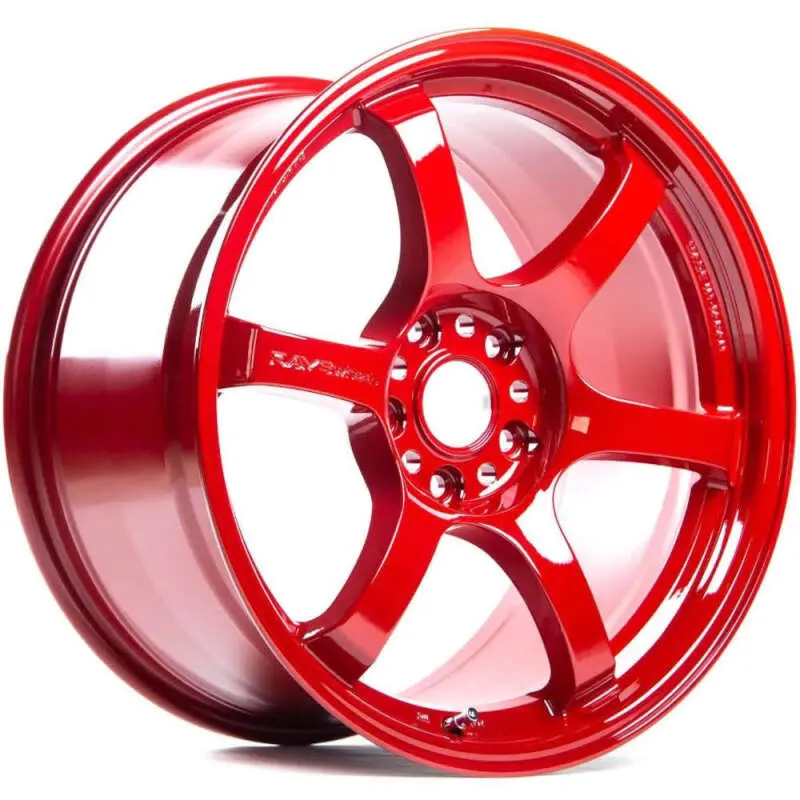 18X9.5 Gram Lights 57Dr +38 / 5-114.3 Milano Red 1