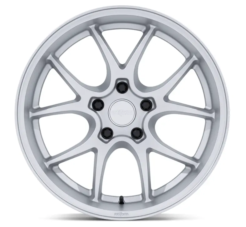 18X9.5 Rotiform Ltn-J Matte Silver 4
