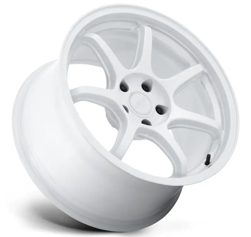 18X9.5 Rotiform Rc208 Bpu Gloss White 2