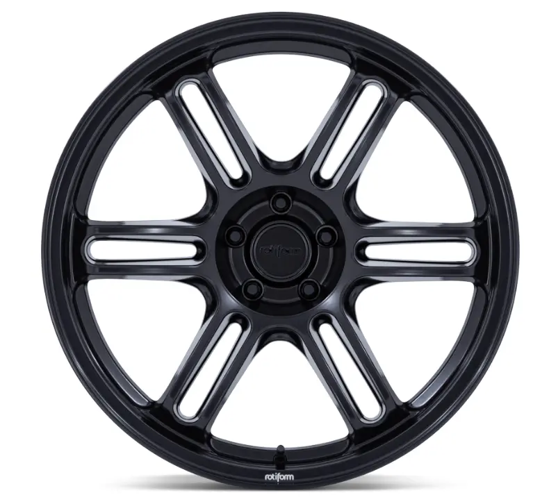18X9.5 Rotiform Rps Matte Black 4