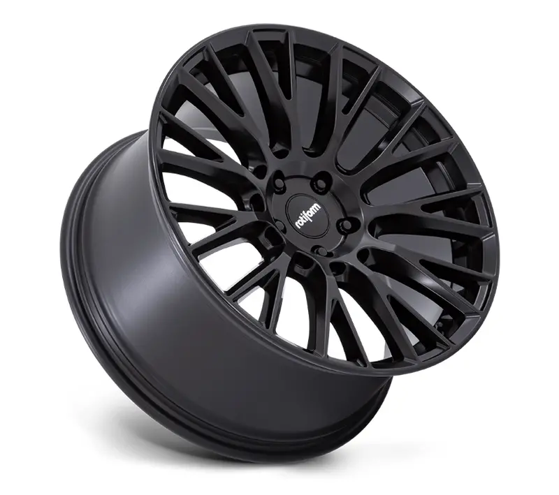 19X10 Rotiform Lse Satin Black 2