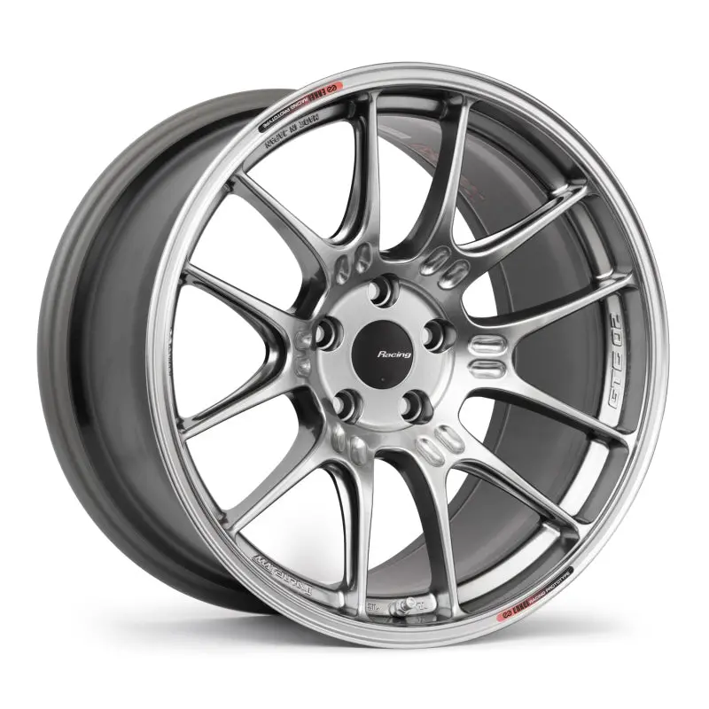 19X8.5 Enkei Gtc02 Hyper Silver 1