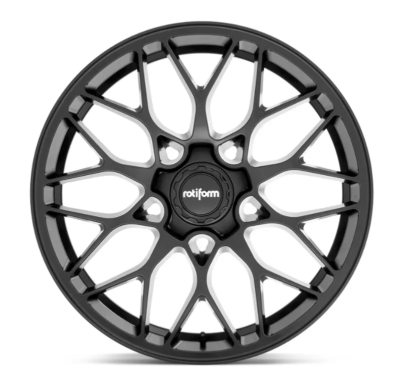 19X8.5 Rotiform Sgn R190 Matte Black 4