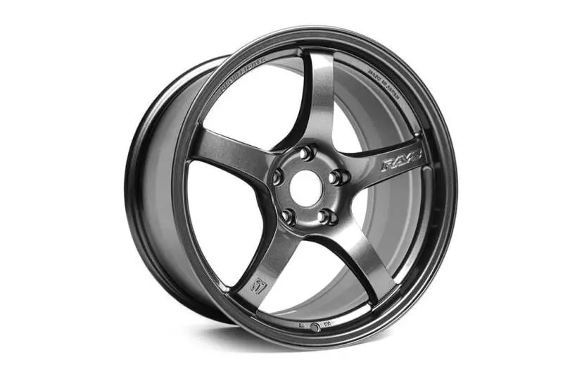 19X9.5 Gram Lights 57Cr +45 5-114.3 Hs Gunmetallic 1