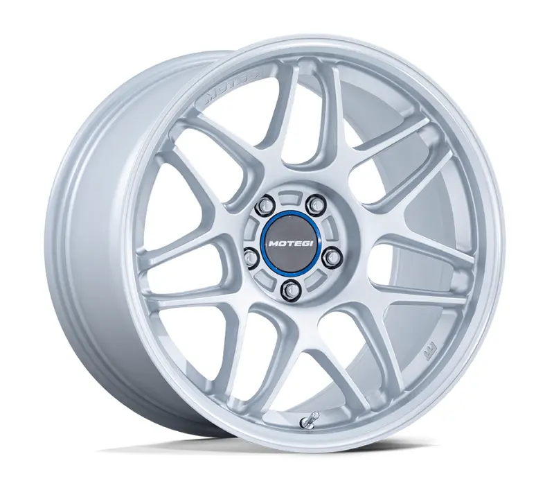 19X9.5 Motegi Tsubaki Mr158 Hyper Silver W/Machined Lip 1