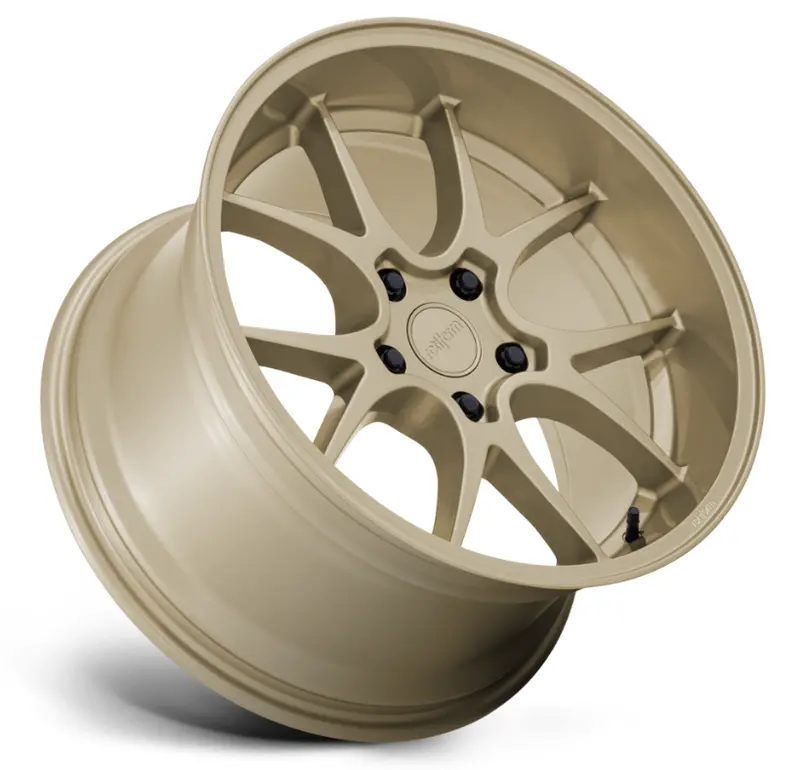 19X9.5 Rotiform Ltn-J Gloss Gold 2